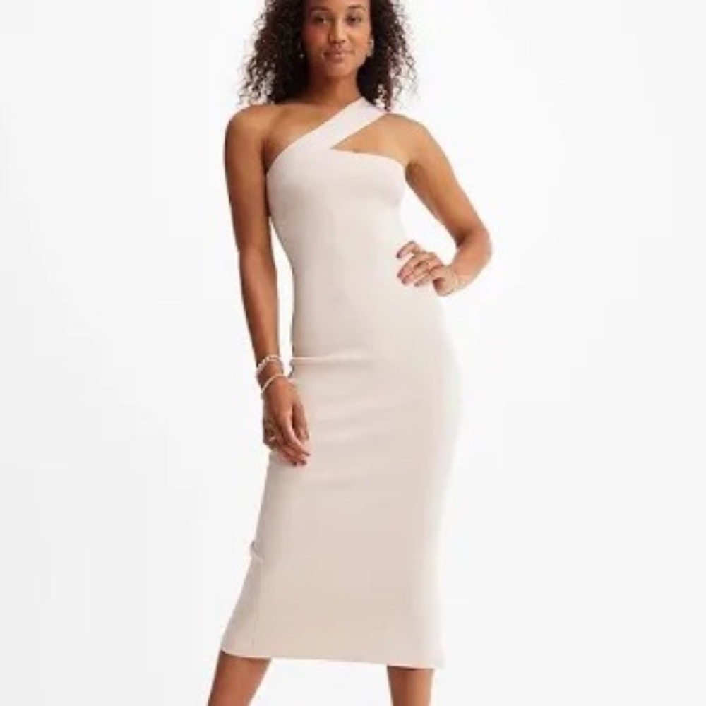 EXPRESS One Shoulder Bodycon Dress